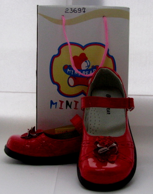 Обувь Н343 девочка 28-33 красный