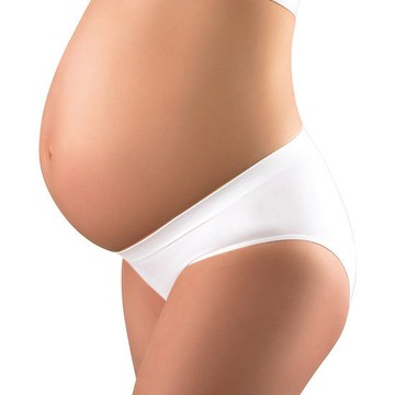 Трусы для беременных под живот белые S 508