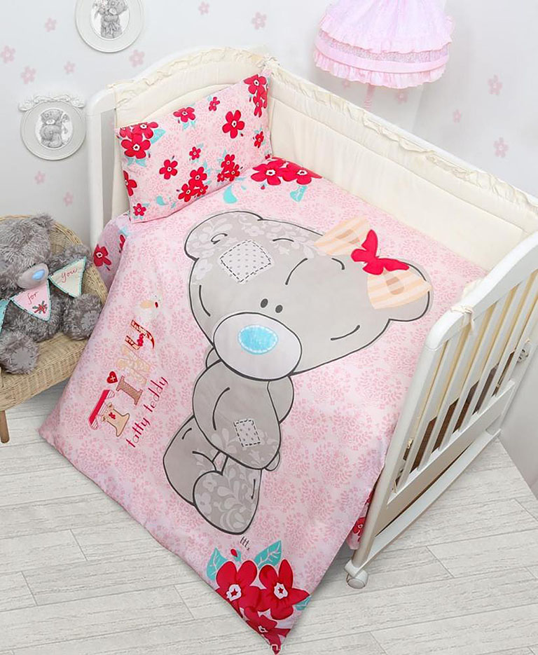 521104 КПБ детский (Teddy baby) н(1)40*60 девочка