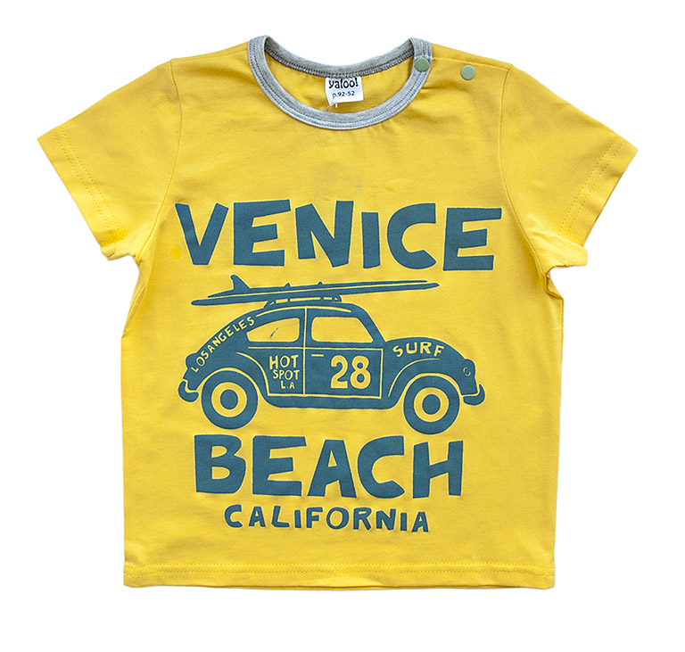 0916 Футболка д/мал "Venice beach." кулир