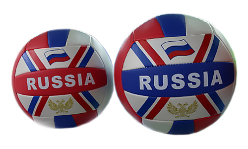 01123 Мяч волейбольный ПУ (260гр) RUS