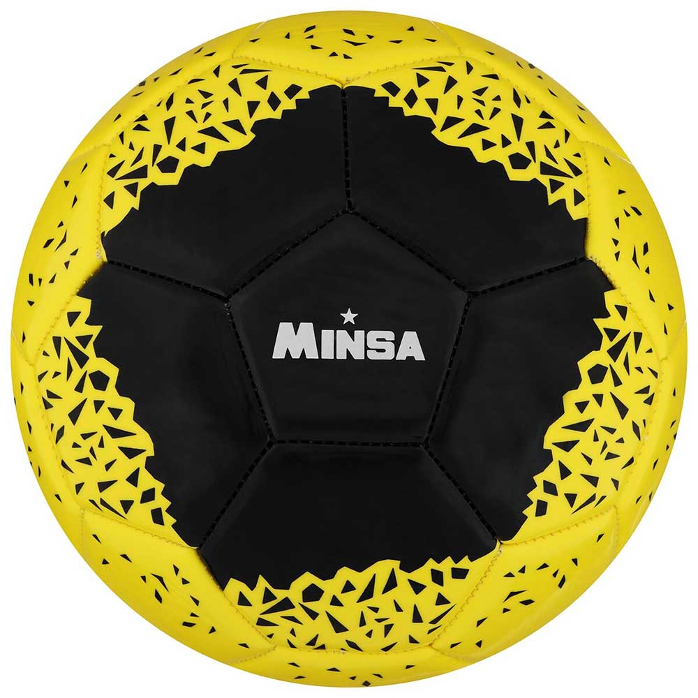 Мяч футбольный MINSA, размер 5, PU, вес 368 гр 7393192