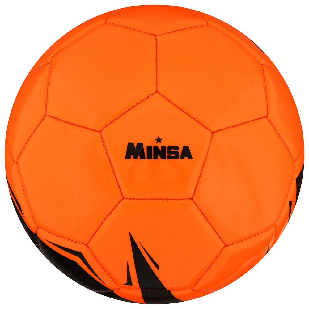 Мяч футбольный MINSA, размер 5, PU, вес 368 гр 7393189
