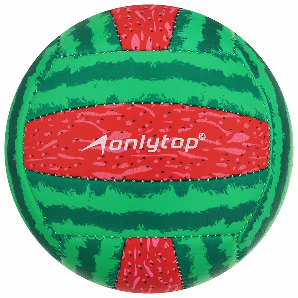 Мяч волейбольный ONLITOP «Арбуз», размер 2, 150 г  4166905