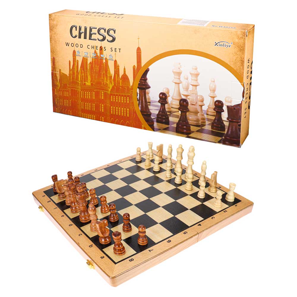 Шахматы деревянные (39х19.5х5см) AN02601