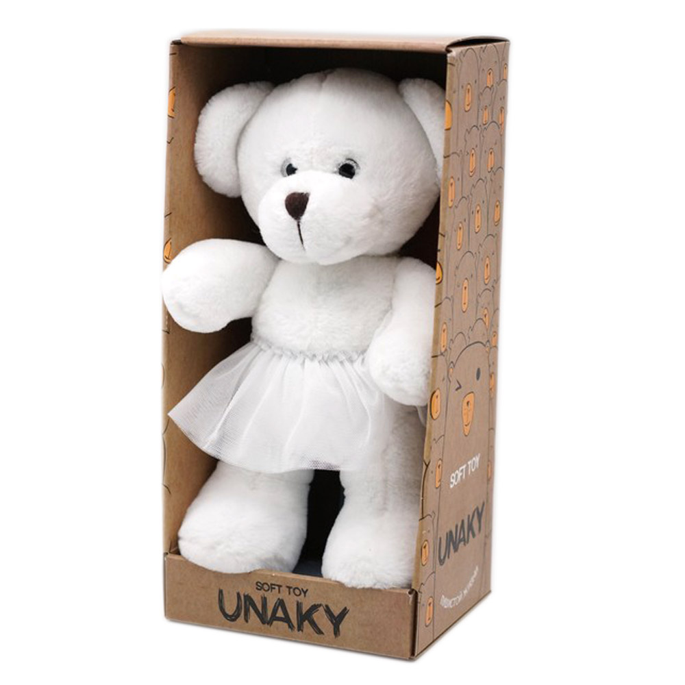 Мягкая игрушка в большой подарочной коробке Медведица Сильва в пачке , 33 см, 0913333S-13L