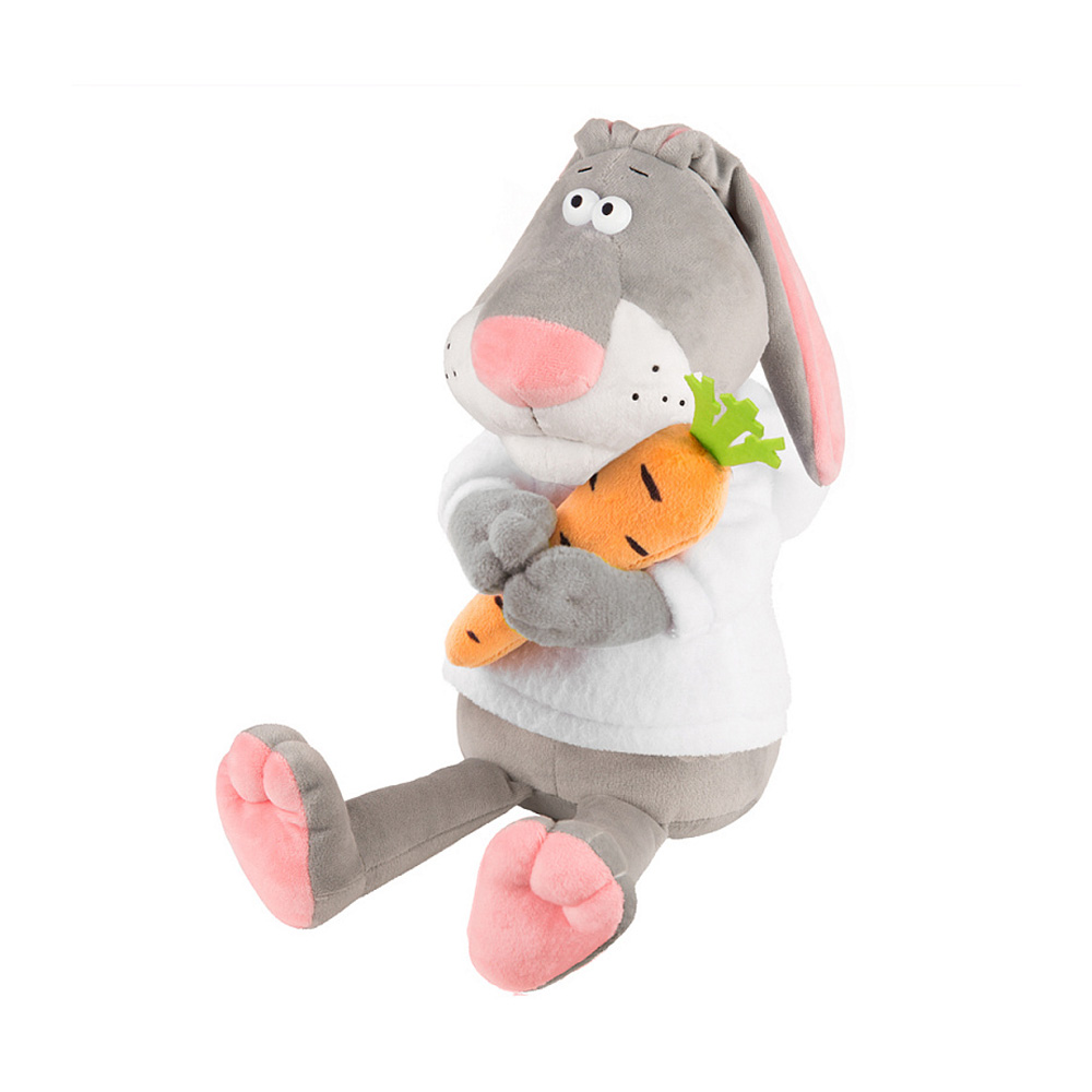 Кролик Семёныч в Худи с Морковкой, 20 см MT-MRT02228-4-20