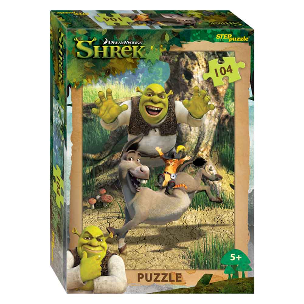 82192 Мозаика "puzzle" 104 "Shrek" (Dreamworks, Мульти)