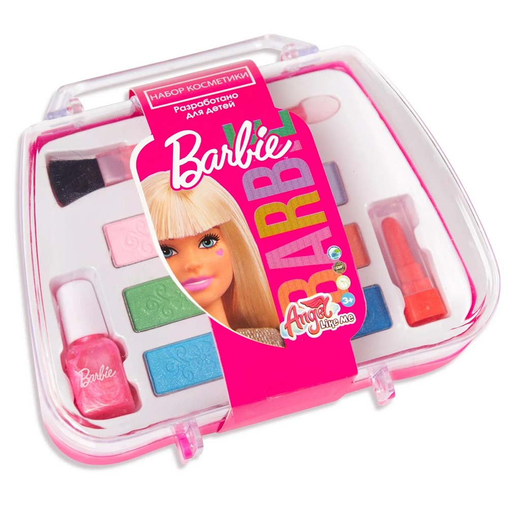 Детская декоративная косметика набор "Косметичка" Barbie 07_01