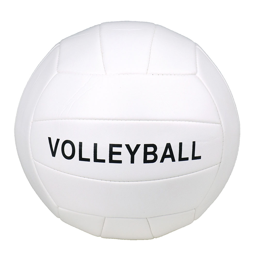 Мяч волейбольный ПУ пляжный белый, размер 5, окружность 68 см  Арт. AN01114