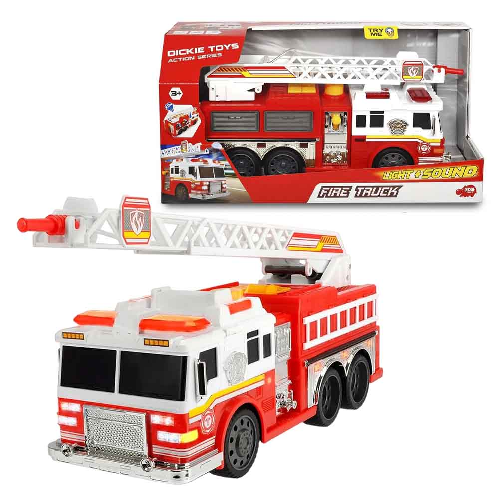 3308377 Пожарная машина с водой, светом и звуком, 36 см