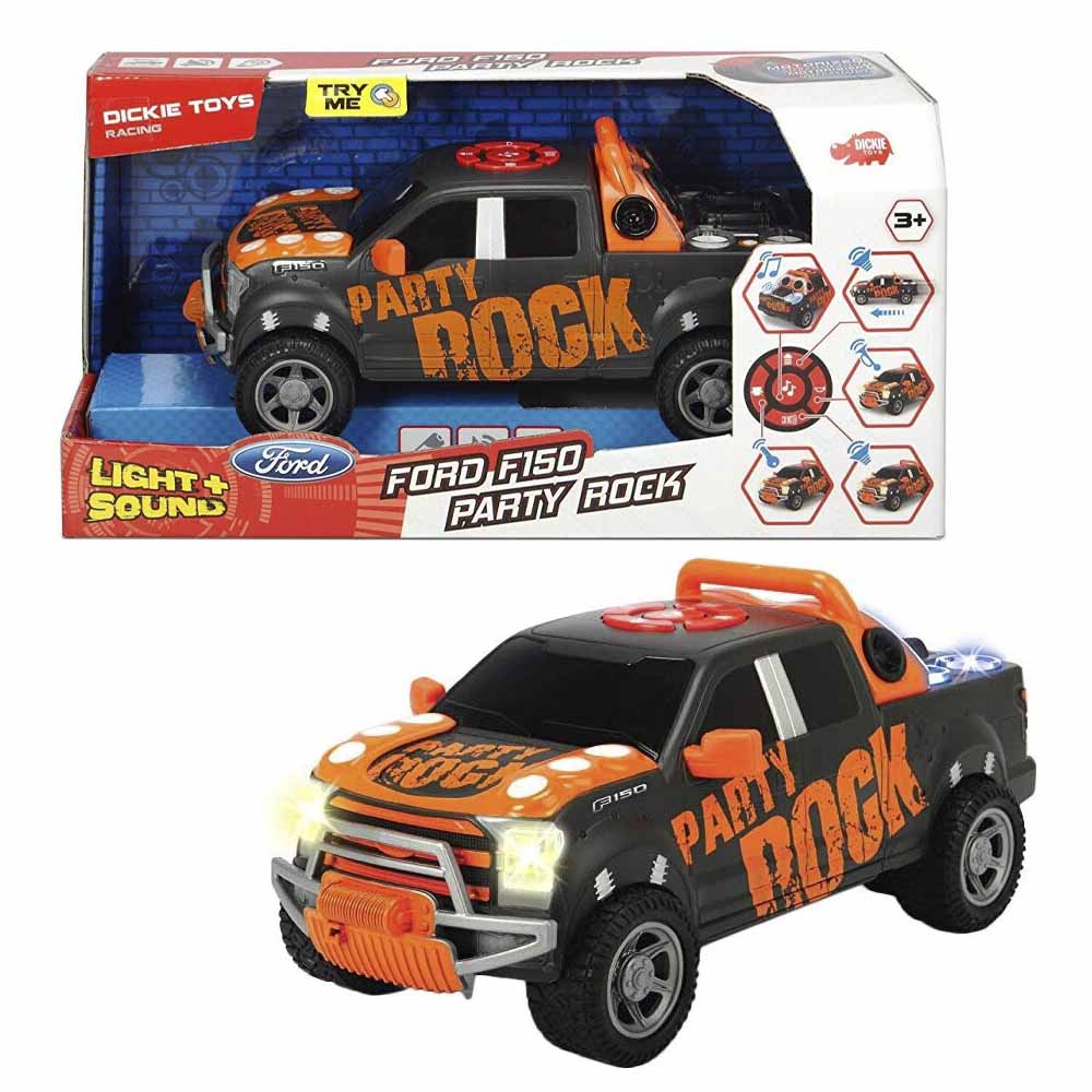 3765003 Машинка Форд F-150 "Party Rock Anthem" со светом и звуком, 29 см