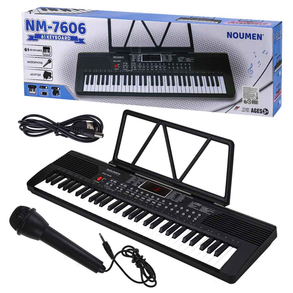 Музыкальная игрушка"Синтезатор"(микрофон,USB в к-те,4*АА не в к-те,в кор.)(70x20x6cм) (Арт. 2296845)